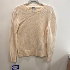 Vintage Pendleton white wool sweater with tag size small
